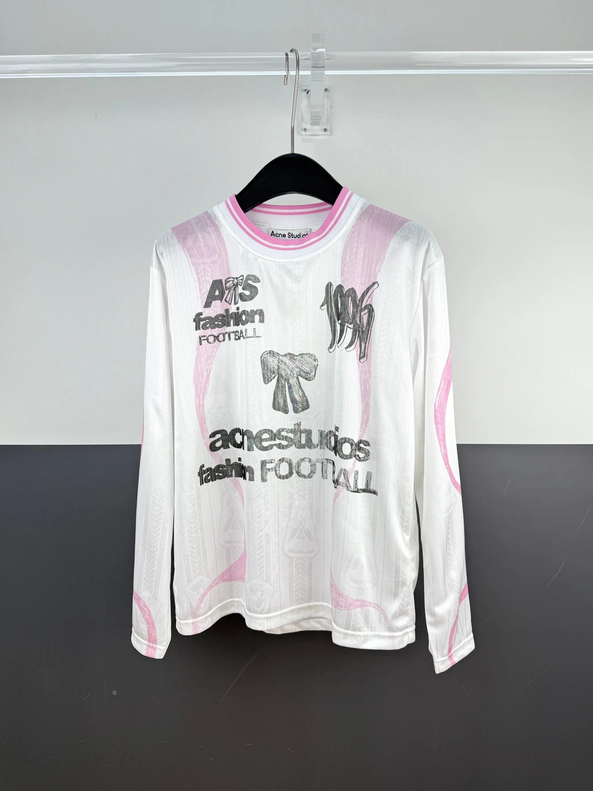Acne Studios Printed Jersey T-Shirt Long Sleeve S/M/L/XL